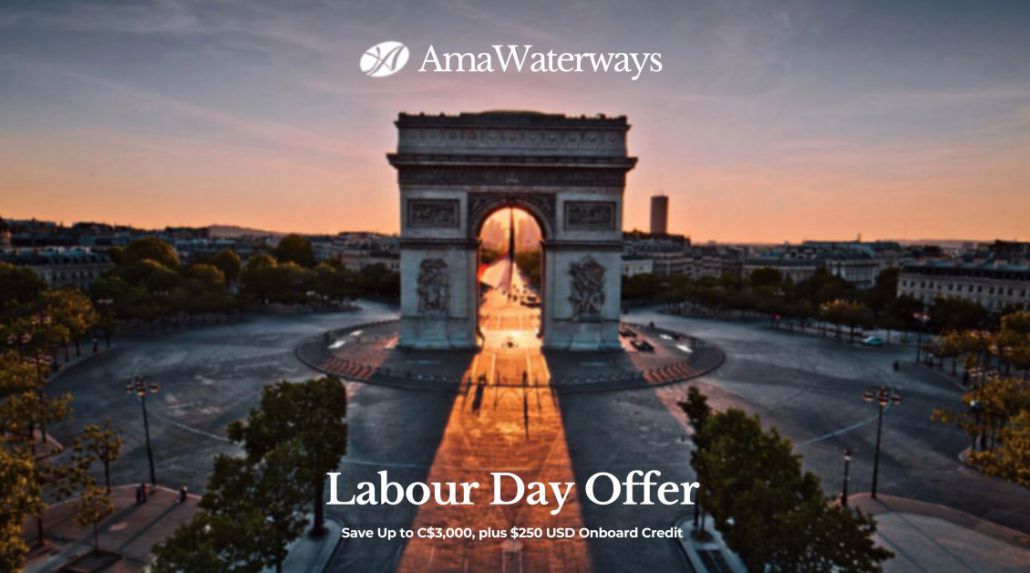 SAVE with Ama Waterways' Labour Day Offer